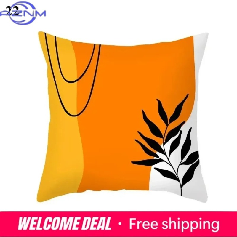 Boho Orange Abstract Cushion C - Century Textile & Sewing Supply Reviews incelemesi ve fiyatı