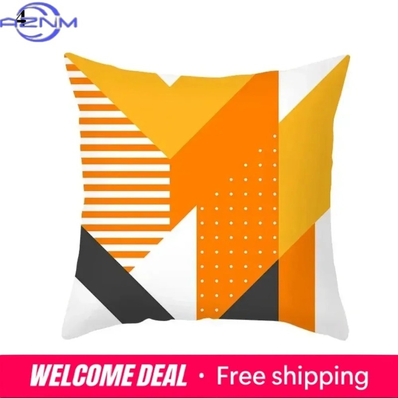 Boho Orange Abstract Cushion C - Century Textile & Sewing Supply Reviews incelemesi ve fiyatı
