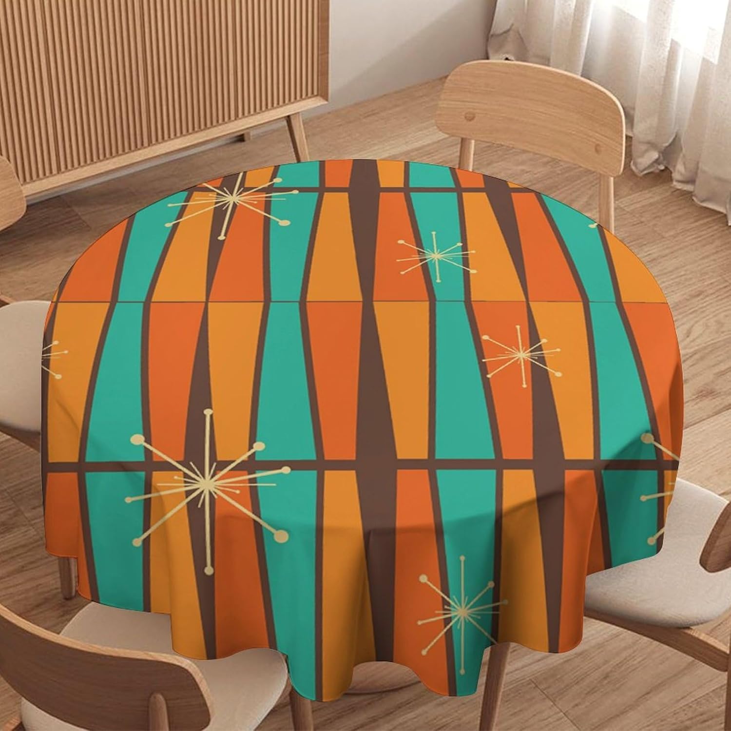 Mid Century Modern Orange Yell - Century Textile & Sewing Supply Reviews incelemesi ve fiyatı