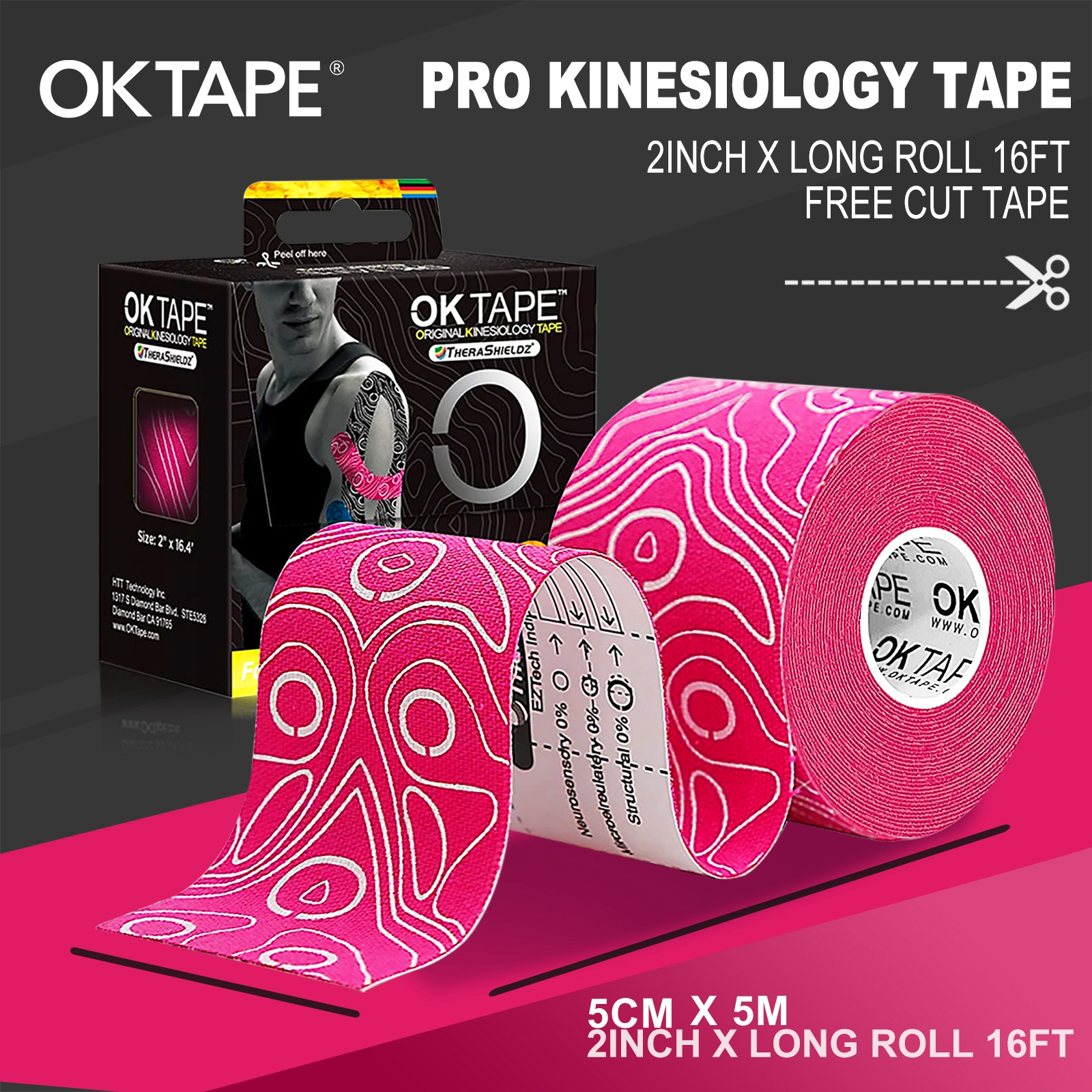 OK TAPE Kinesiology Tape 4 Rol - Sewing Latex incelemesi ve fiyatı