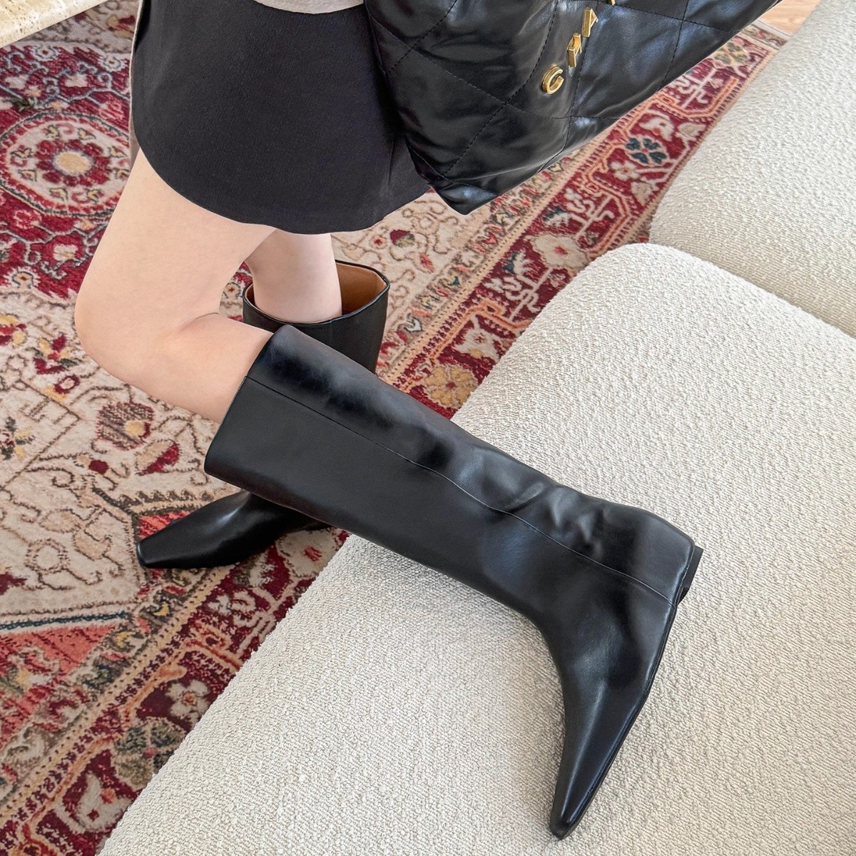 Long boots women's 2025 autumn - Sewing Nylon incelemesi ve fiyatı