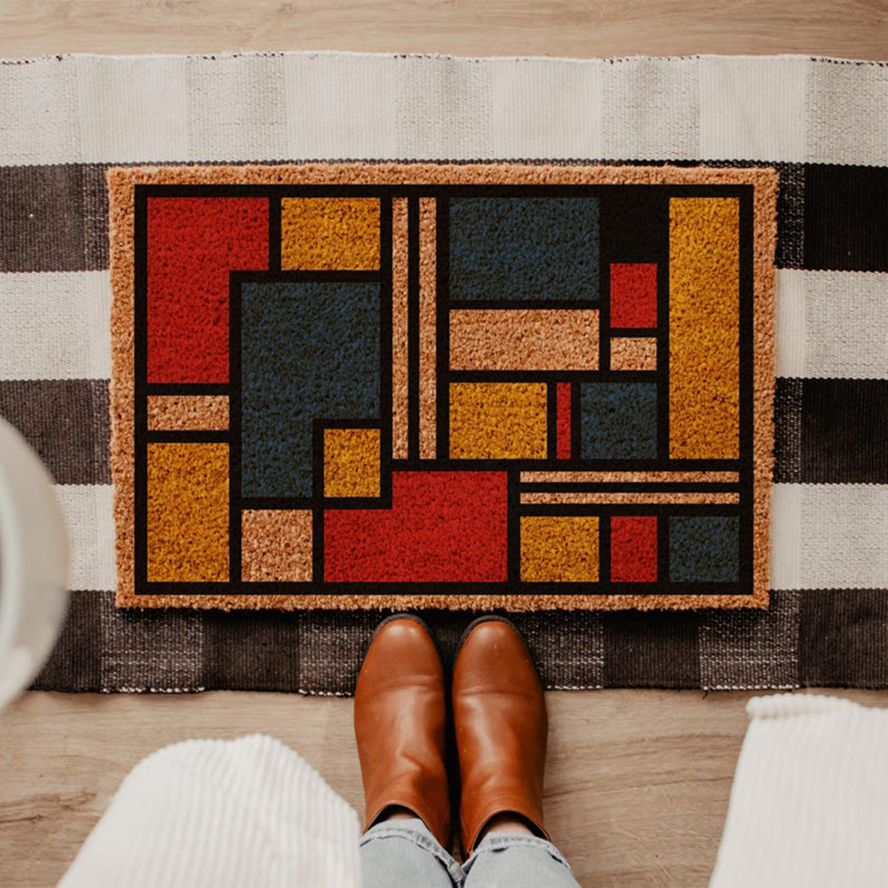 Mid Century Modern Doormat Bau - Century Textile & Sewing Supply Reviews incelemesi ve fiyatı