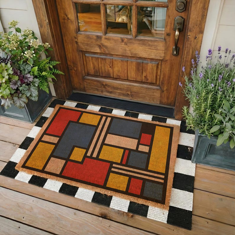 Mid Century Modern Doormat Bau - Century Textile & Sewing Supply Reviews incelemesi ve fiyatı