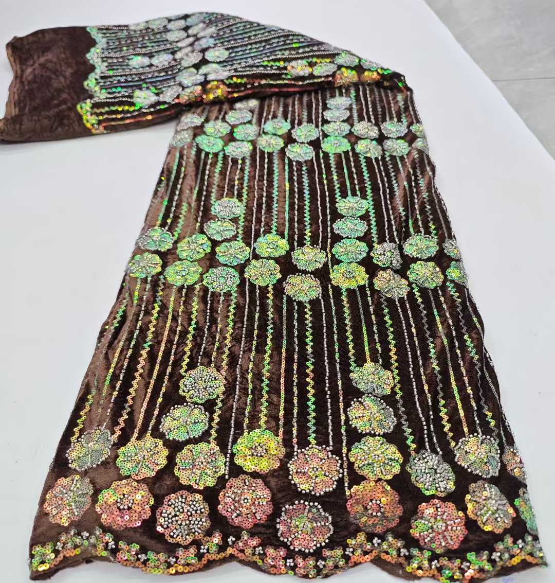 2026 New Design Luxury French  - Sewing Velvet Fabric incelemesi ve fiyatı