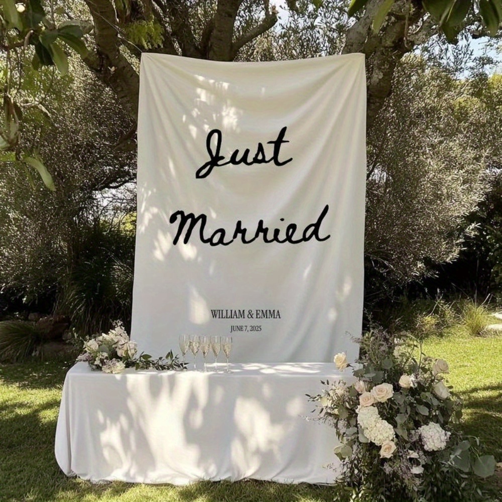 Custom Wedding Banner - Custom - Sewing Custom incelemesi ve fiyatı
