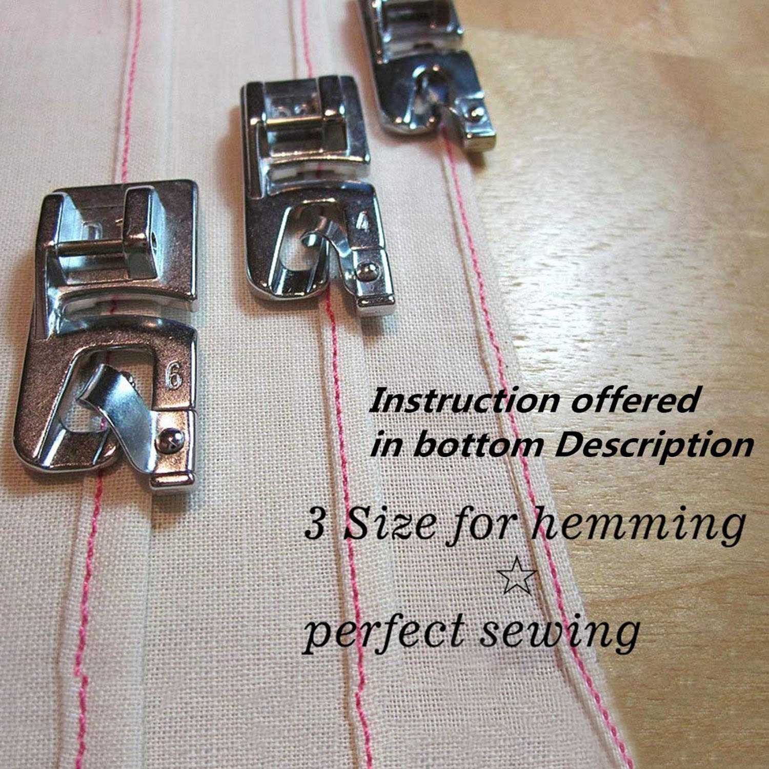 Narrow Rolled Hem Foot Sewing  - Rolled Hem Foot incelemesi ve fiyatı