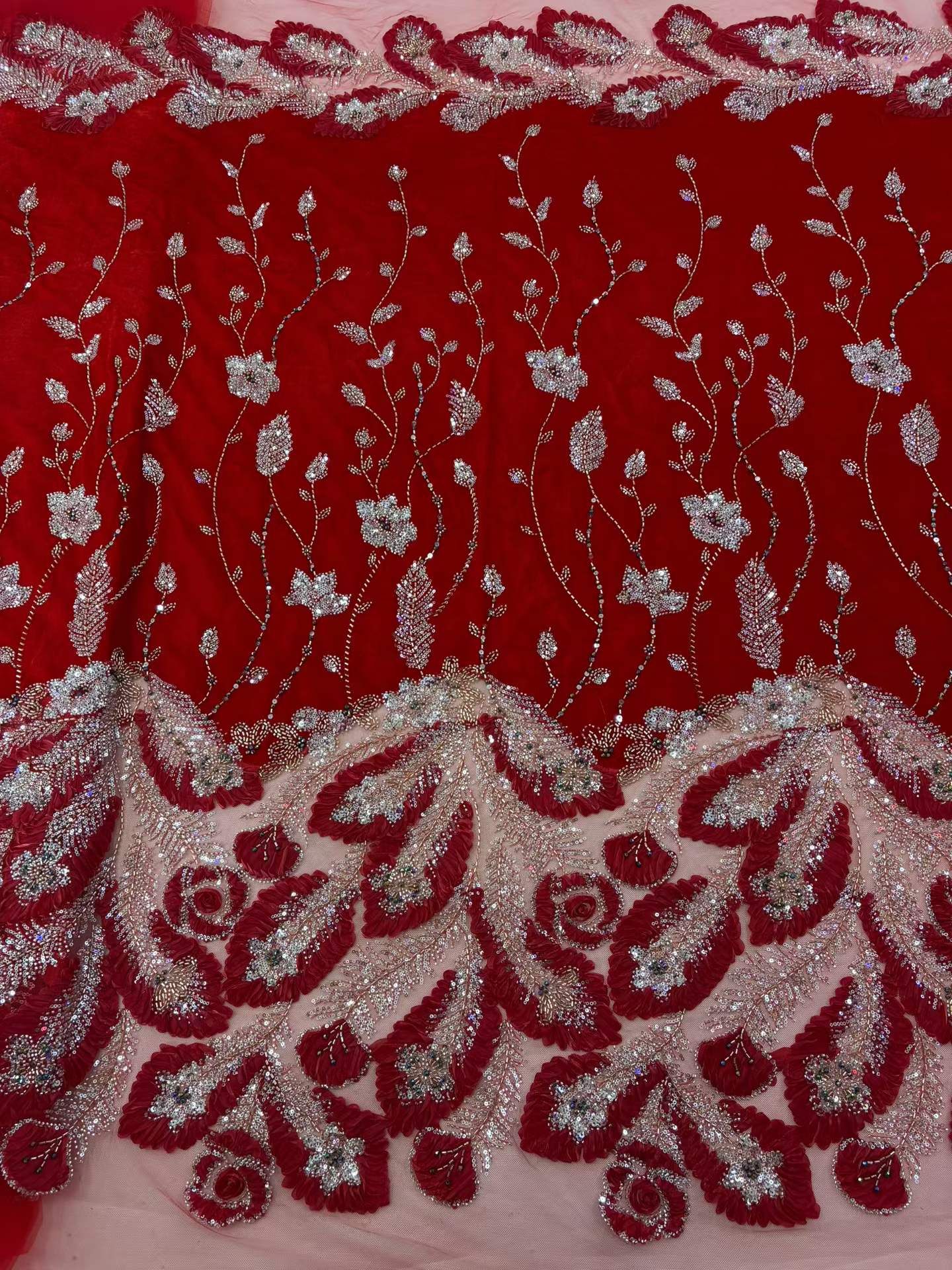 Velvet African Sequins Lace Fa - Sewing Velvet Fabric incelemesi ve fiyatı