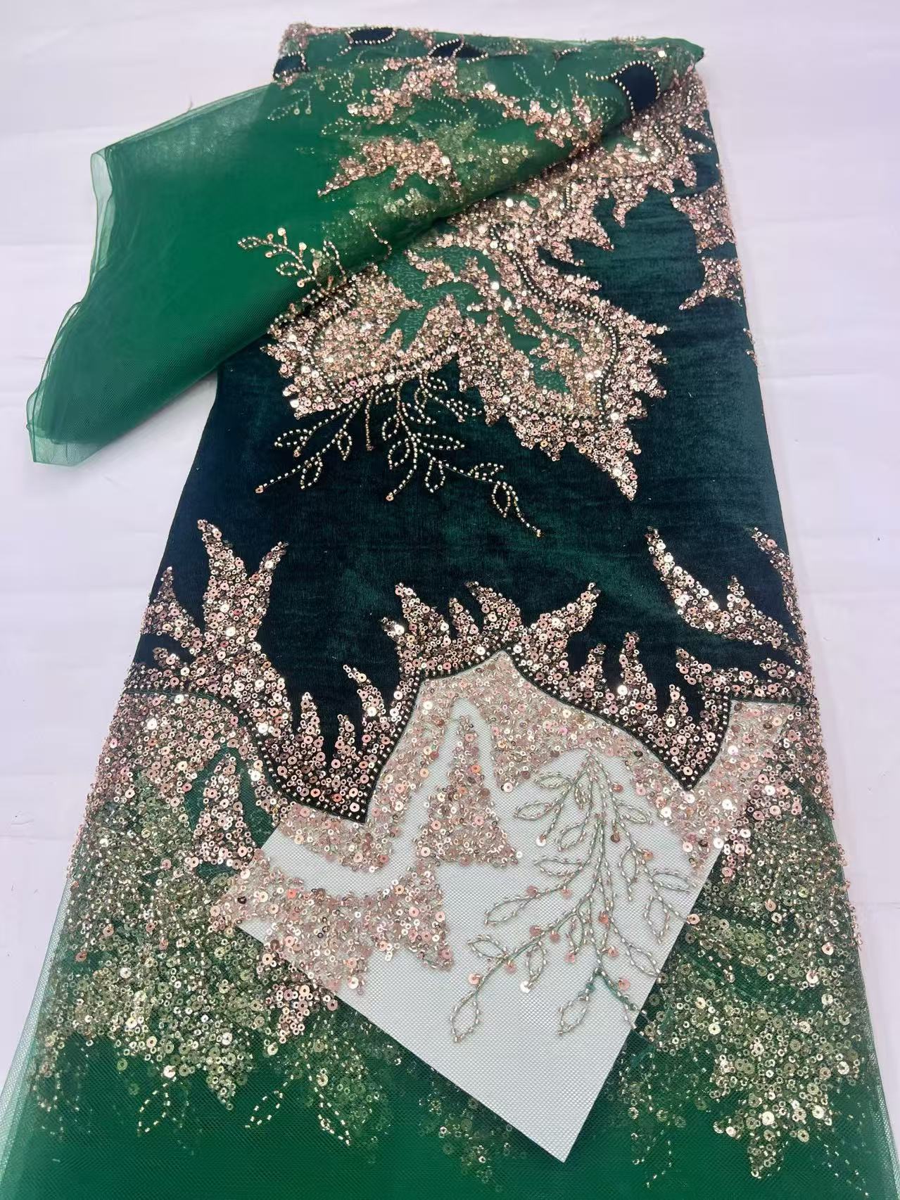 High-Quality African Velvet La - Sewing Velvet Fabric incelemesi ve fiyatı