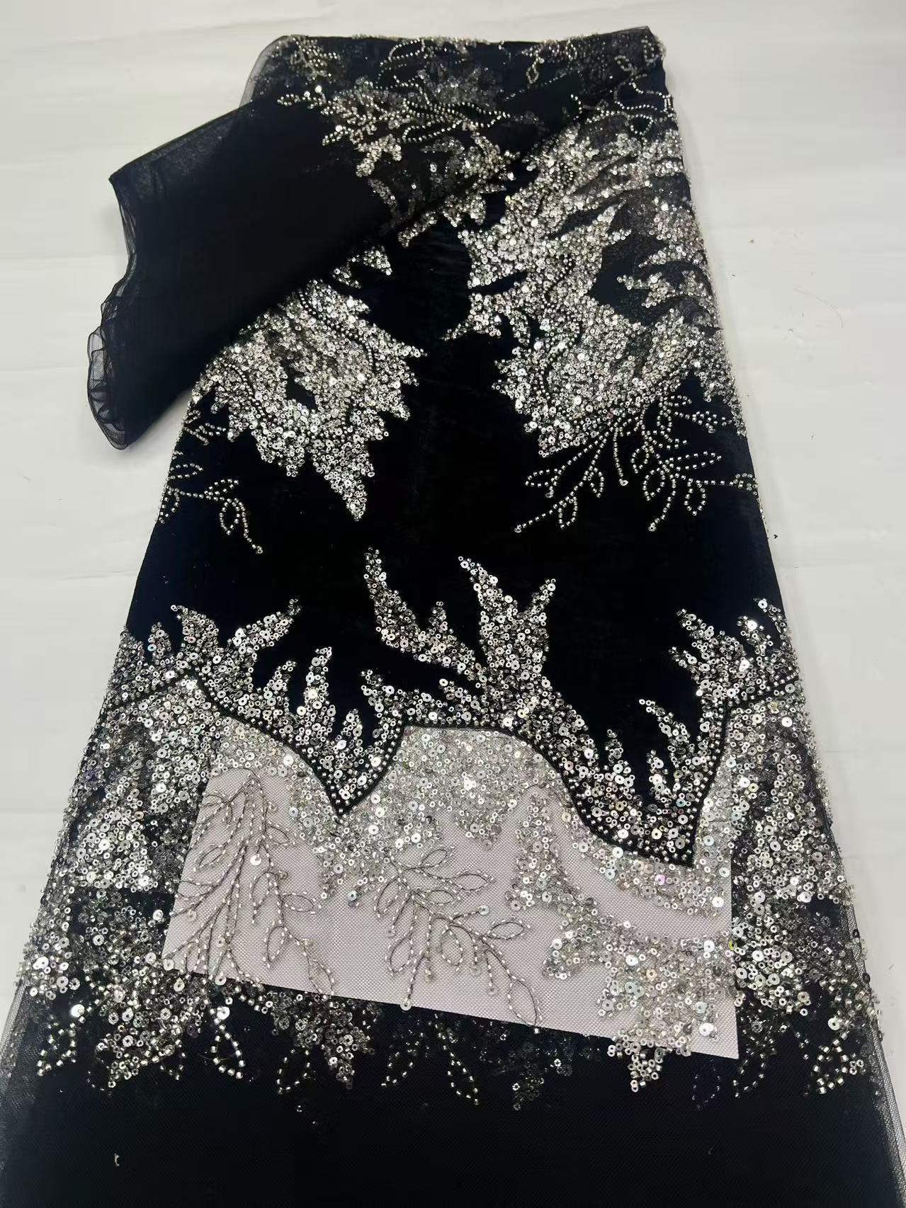 High-Quality African Velvet La - Sewing Velvet Fabric incelemesi ve fiyatı
