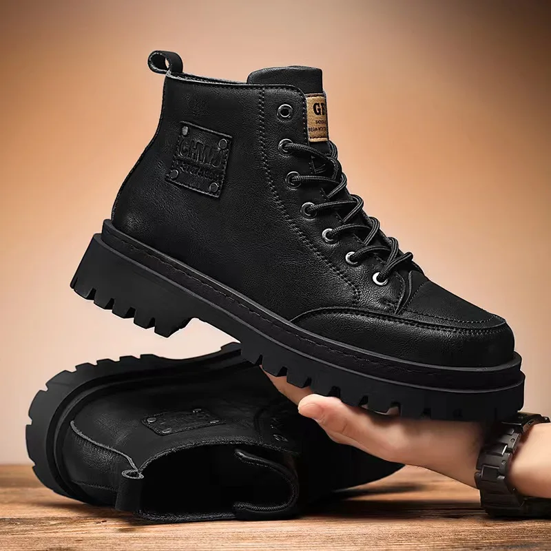 High Quality Men's Boots Platf - Sewing Nylon incelemesi ve fiyatı