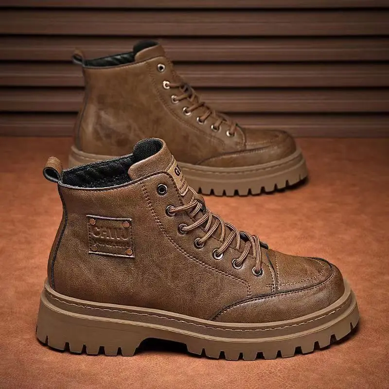 High Quality Men's Boots Platf - Sewing Nylon incelemesi ve fiyatı