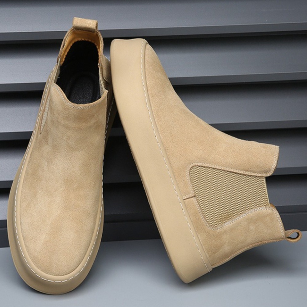 Leather Chelsea Boots for Man  - Sewing Latex incelemesi ve fiyatı