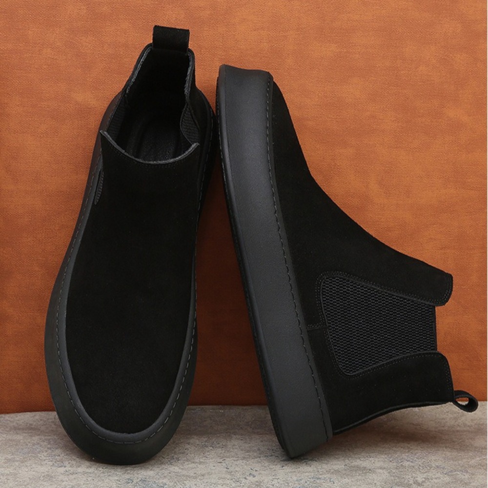 Leather Chelsea Boots for Man  - Sewing Latex incelemesi ve fiyatı