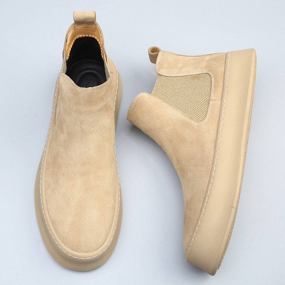 Leather Chelsea Boots for Man  - Sewing Latex incelemesi ve fiyatı