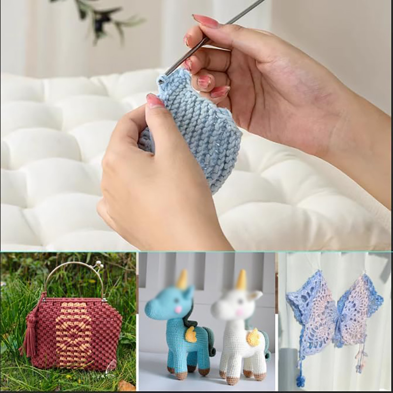 4 Pcs Stainless Steel Crochet  - Sewing Knit incelemesi ve fiyatı