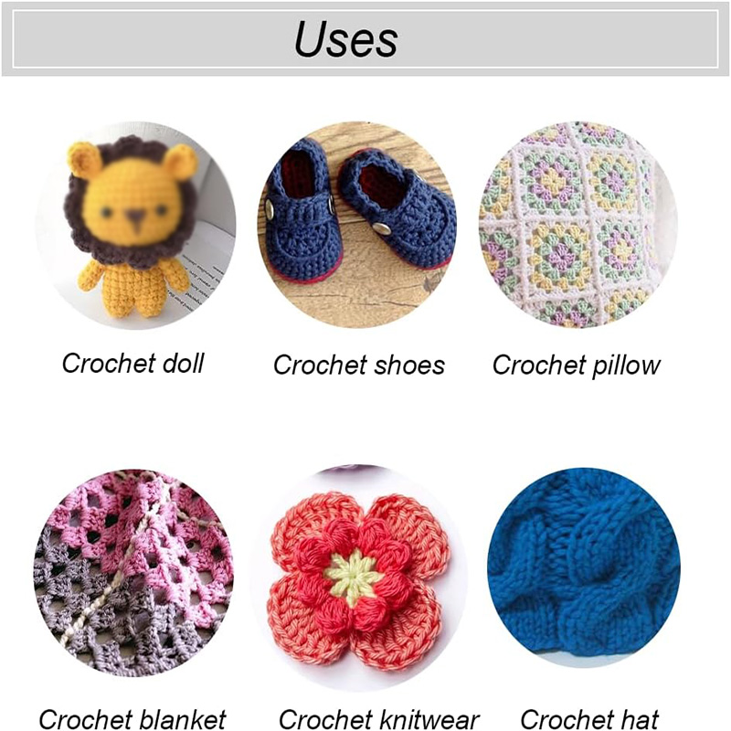 4 Pcs Stainless Steel Crochet  - Sewing Knit incelemesi ve fiyatı