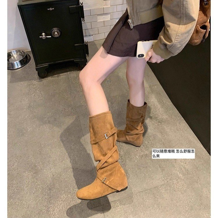 Knight boots women 2026 new Br - Sewing Nylon incelemesi ve fiyatı