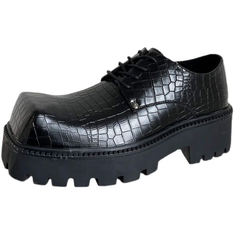 Men's Loafers Leather Motorcyc - Sewing Latex incelemesi ve fiyatı