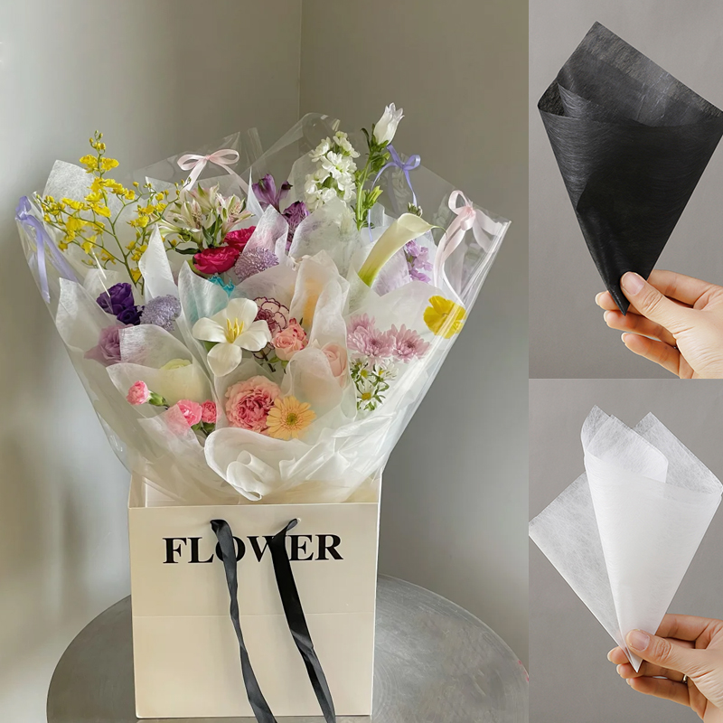 40Pcs Korean Flower Wrapping P - Pattern Tissue Paper incelemesi ve fiyatı