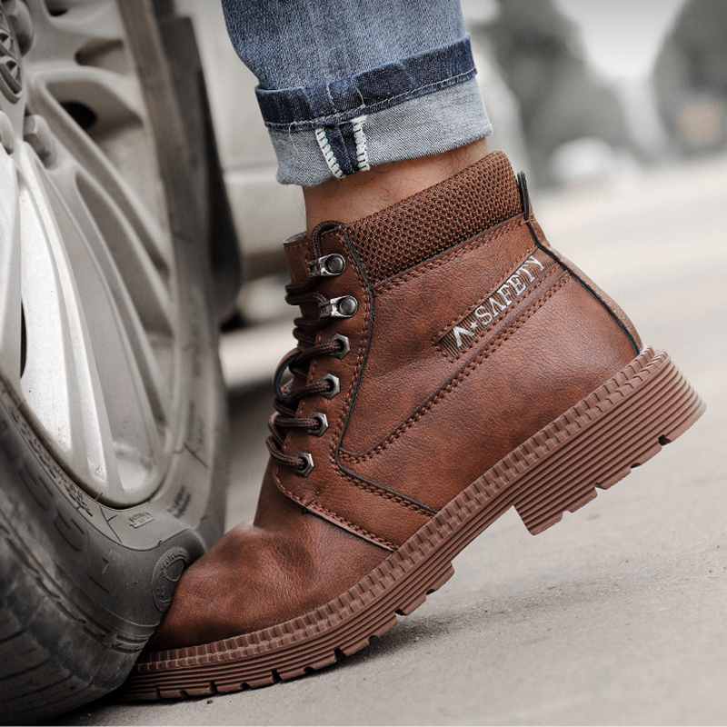 Waterproof Work Boots Steel To - Sewing Nylon incelemesi ve fiyatı