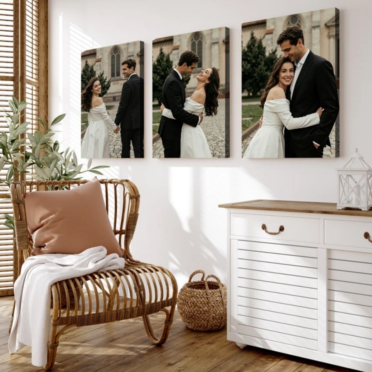 Set of 3 Custom Photo Canvas P - Sewing Custom incelemesi ve fiyatı