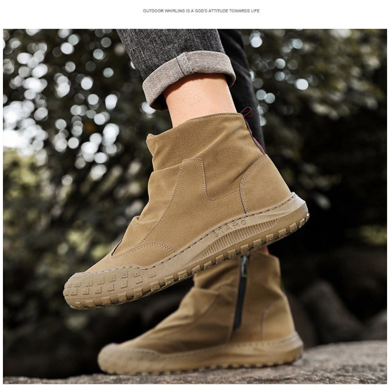 Men's High-Top Hiking Shoes fo - Sewing Nylon incelemesi ve fiyatı