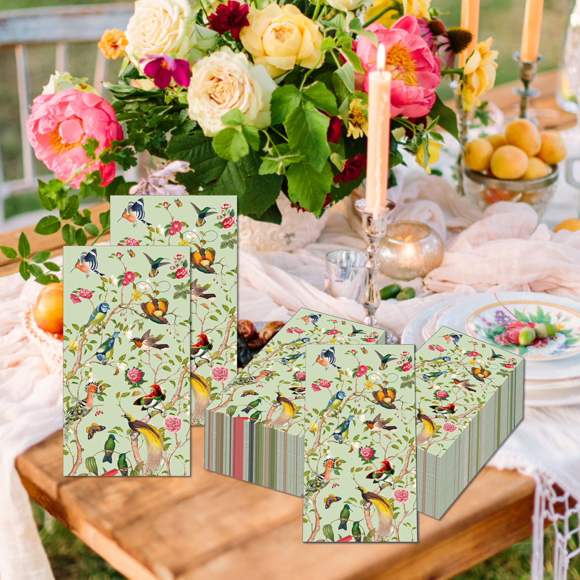 Vintage Paper Napkins Wedding  - Pattern Tissue Paper incelemesi ve fiyatı