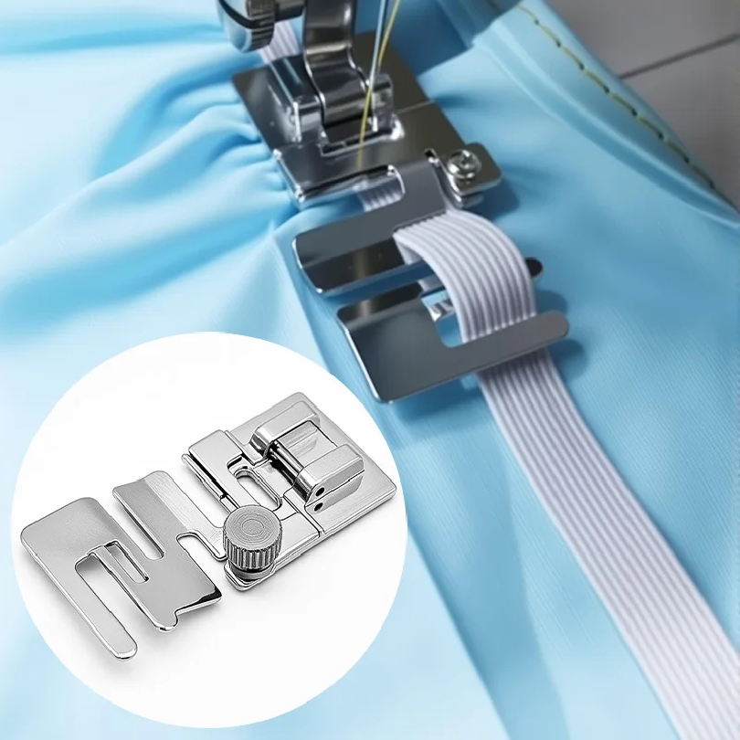 1Pc Elastic Band Presser Foot  - Sewing Machine Fabric incelemesi ve fiyatı