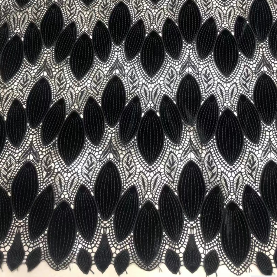 Black Velvet  laser embroidery - Sewing Velvet Fabric incelemesi ve fiyatı