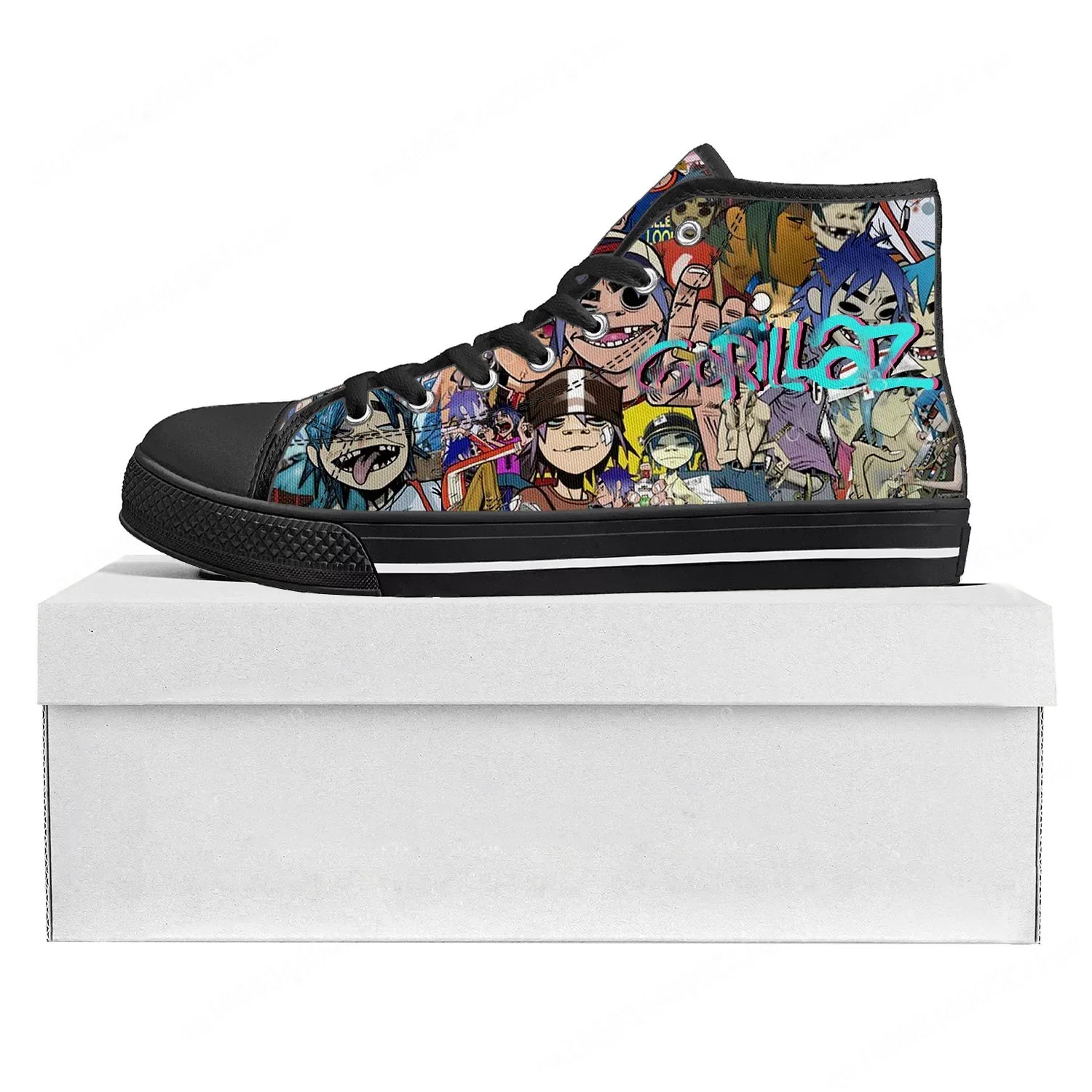 Gorillaz Band High Top High Qu - Sewing Custom incelemesi ve fiyatı