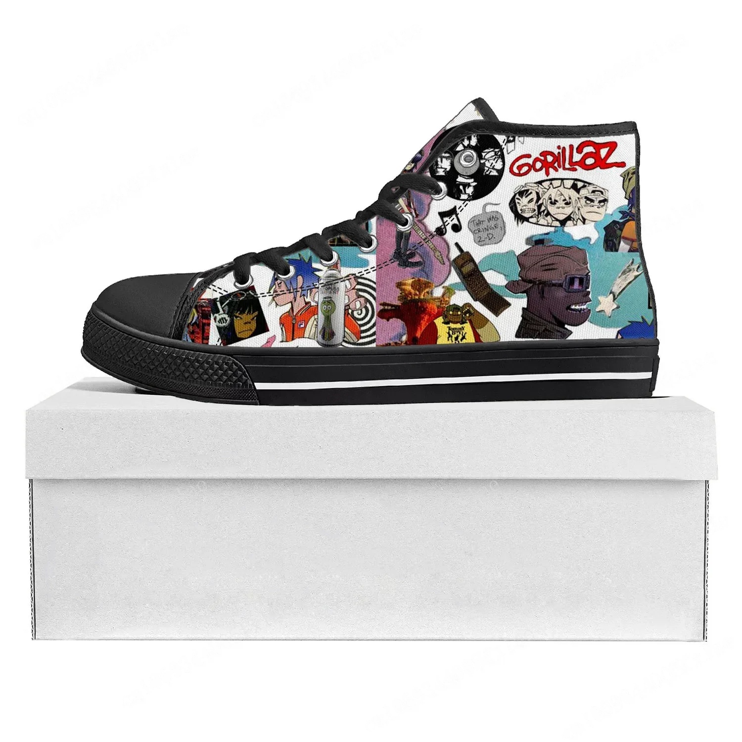 Gorillaz Band High Top High Qu - Sewing Custom incelemesi ve fiyatı