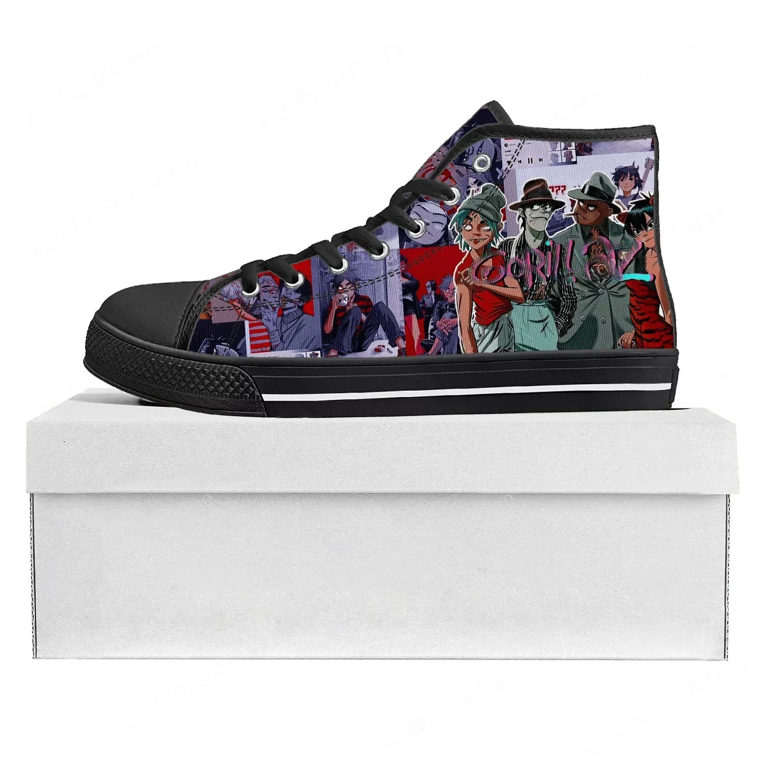 Gorillaz Band High Top High Qu - Sewing Custom incelemesi ve fiyatı