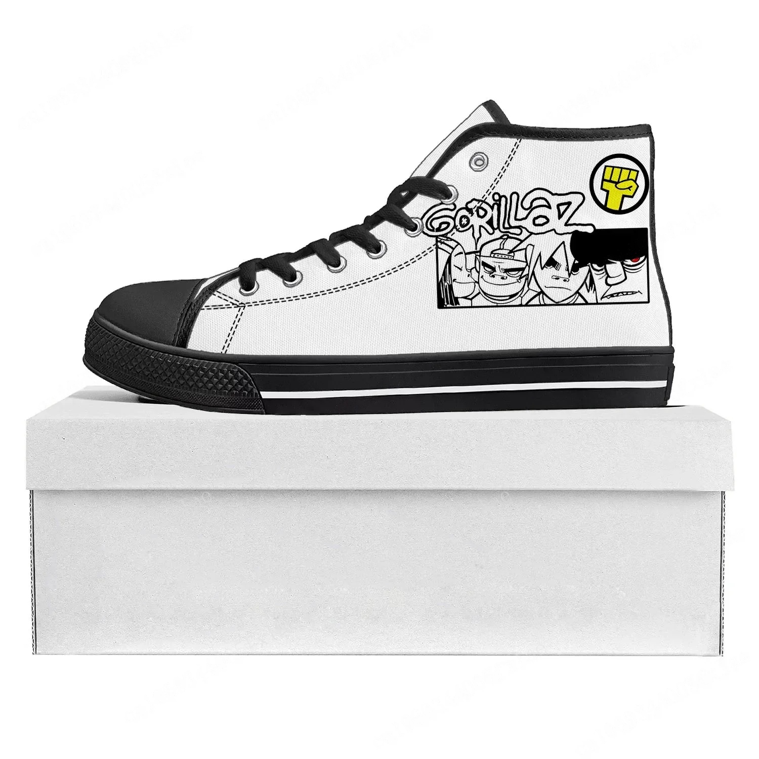 Gorillaz Band High Top High Qu - Sewing Custom incelemesi ve fiyatı