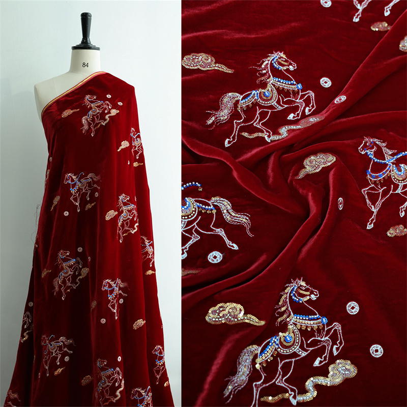 Autumn/Winter Thick Silk Velve - Sewing Velvet Fabric incelemesi ve fiyatı