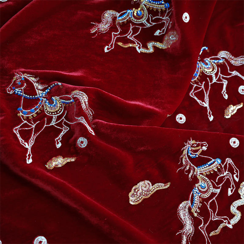Autumn/Winter Thick Silk Velve - Sewing Velvet Fabric incelemesi ve fiyatı