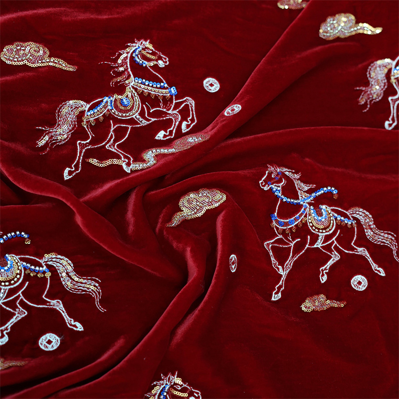 Autumn/Winter Thick Silk Velve - Sewing Velvet Fabric incelemesi ve fiyatı