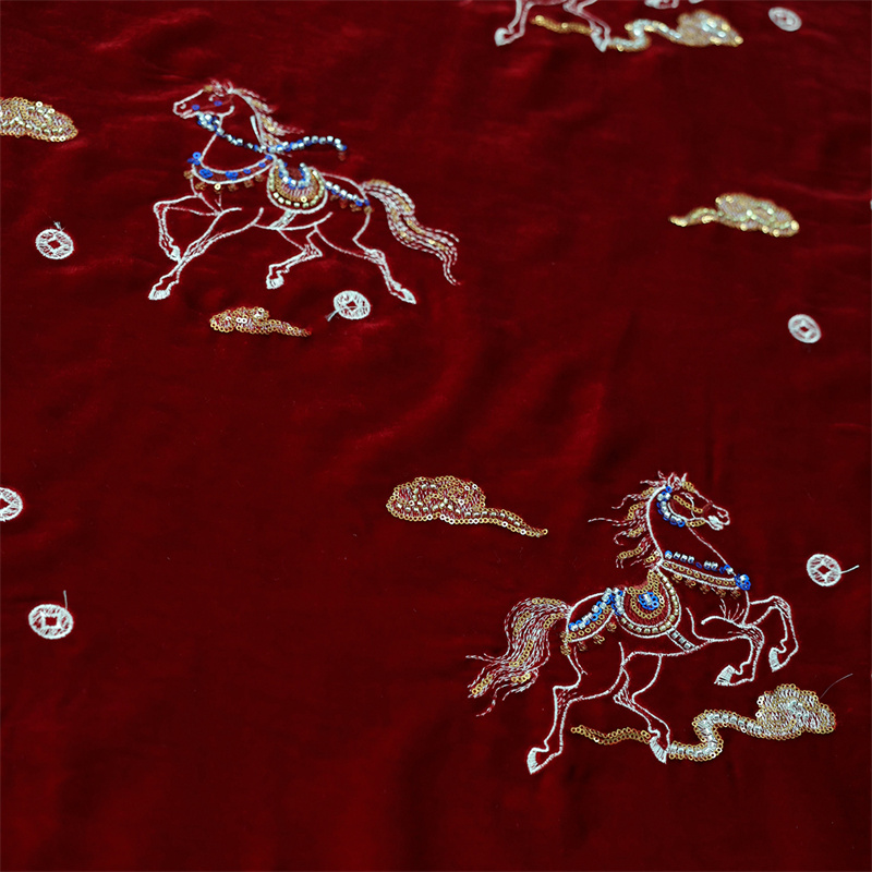 Autumn/Winter Thick Silk Velve - Sewing Velvet Fabric incelemesi ve fiyatı