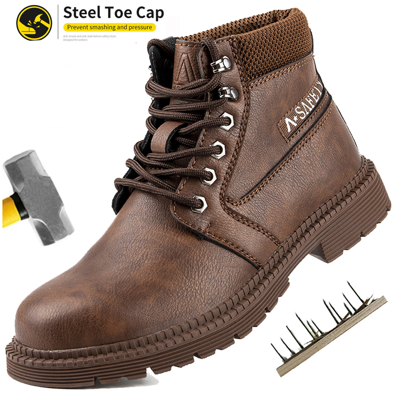 Unisex Safety Shoes Steel Toe  - Sewing Nylon incelemesi ve fiyatı