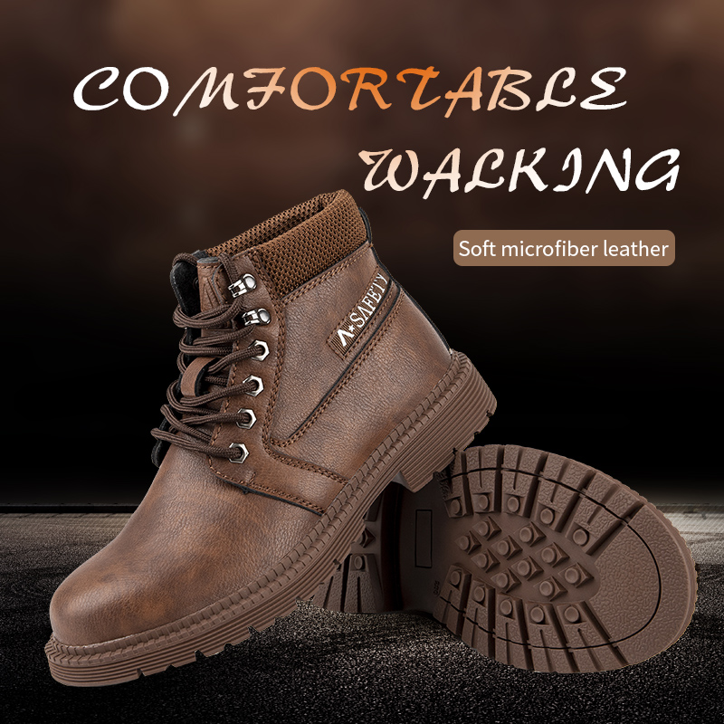 Unisex Safety Shoes Steel Toe  - Sewing Nylon incelemesi ve fiyatı