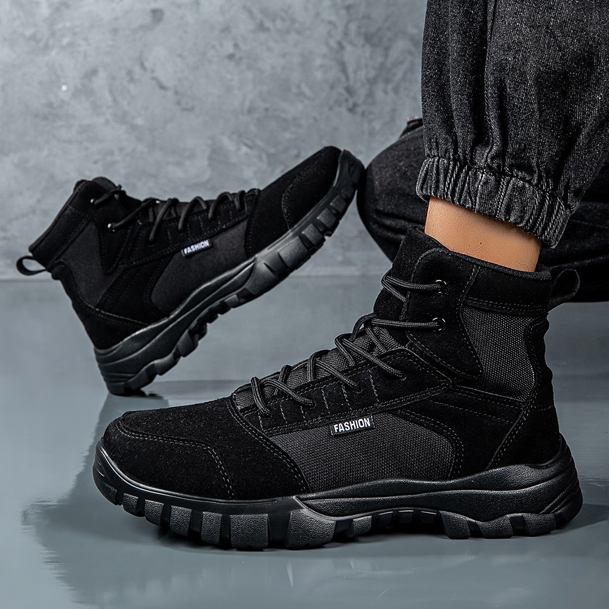 Men's shoes autumn and winter  - Sewing Nylon incelemesi ve fiyatı