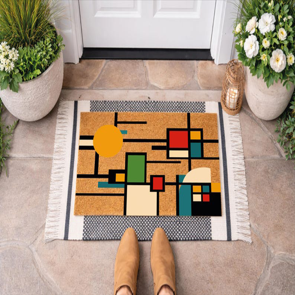 Mid Century Modern Doormat Col - Century Textile & Sewing Supply Reviews incelemesi ve fiyatı