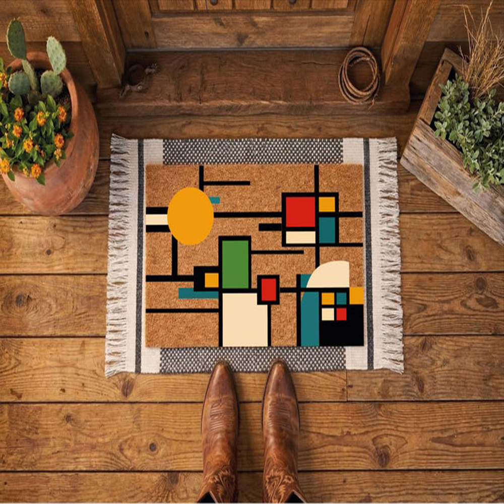 Mid Century Modern Doormat Col - Century Textile & Sewing Supply Reviews incelemesi ve fiyatı