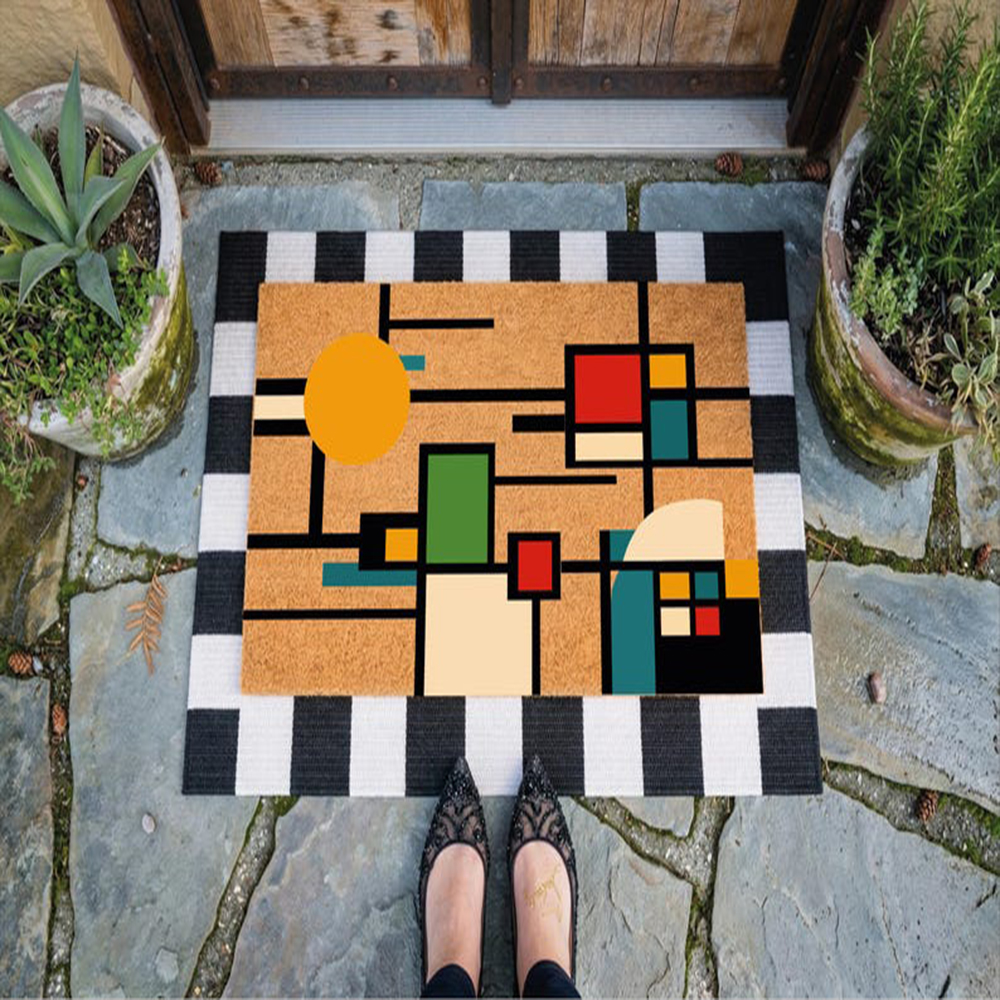Mid Century Modern Doormat Col - Century Textile & Sewing Supply Reviews incelemesi ve fiyatı