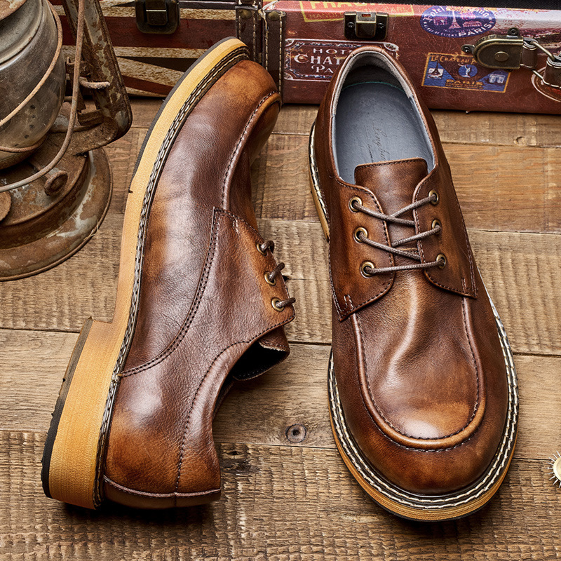 Genuine Leather Brogue Shoes L - Sewing Latex incelemesi ve fiyatı