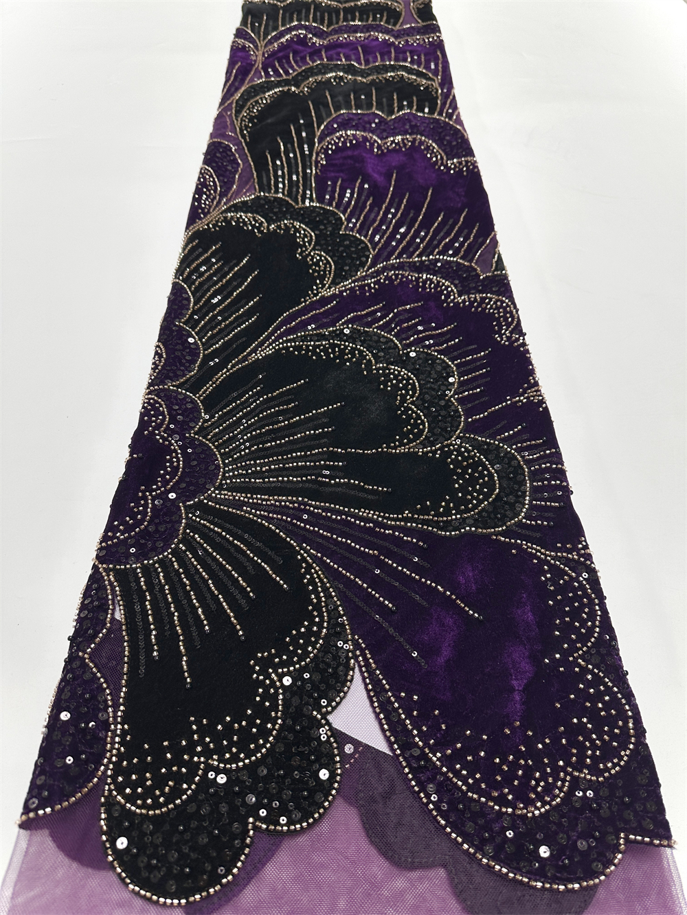 New African Velvet Lace Fabric - Sewing Velvet Fabric incelemesi ve fiyatı