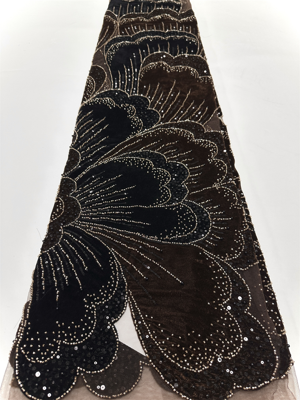 New African Velvet Lace Fabric - Sewing Velvet Fabric incelemesi ve fiyatı