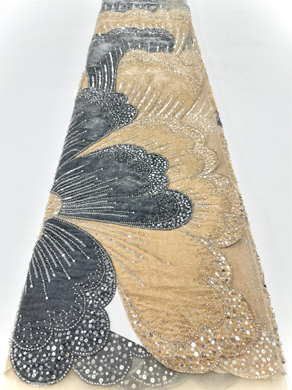 New African Velvet Lace Fabric - Sewing Velvet Fabric incelemesi ve fiyatı