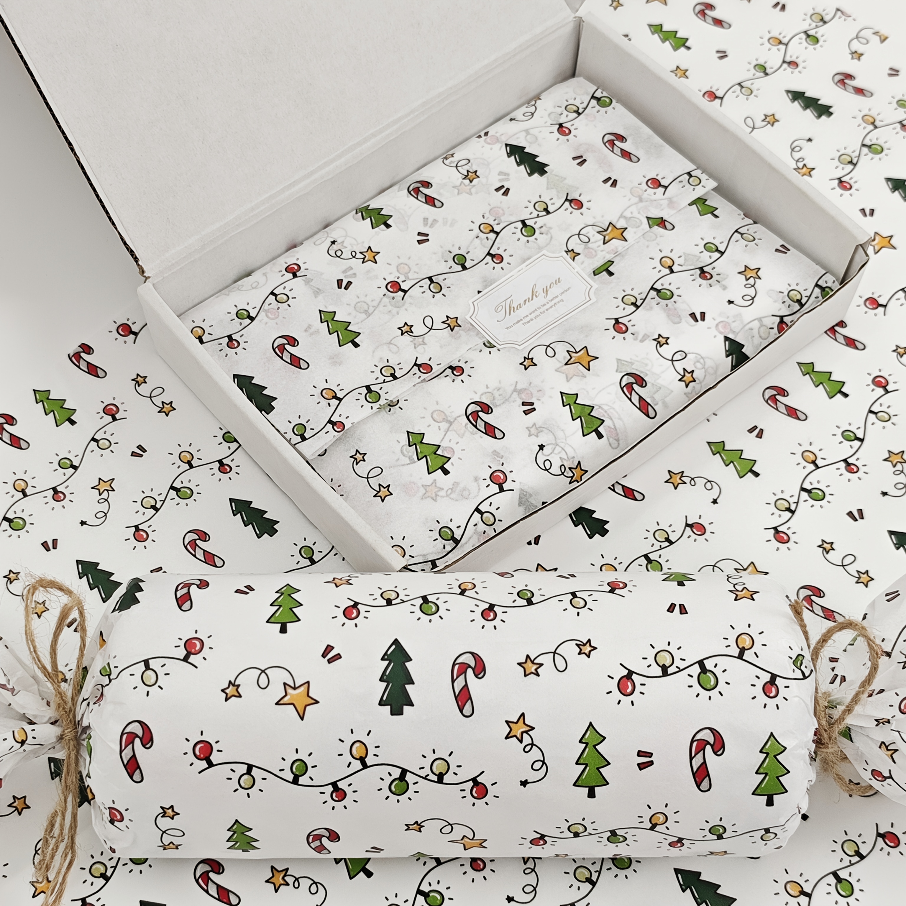 10/20 Sheets of Christmas Lant - Pattern Tissue Paper incelemesi ve fiyatı