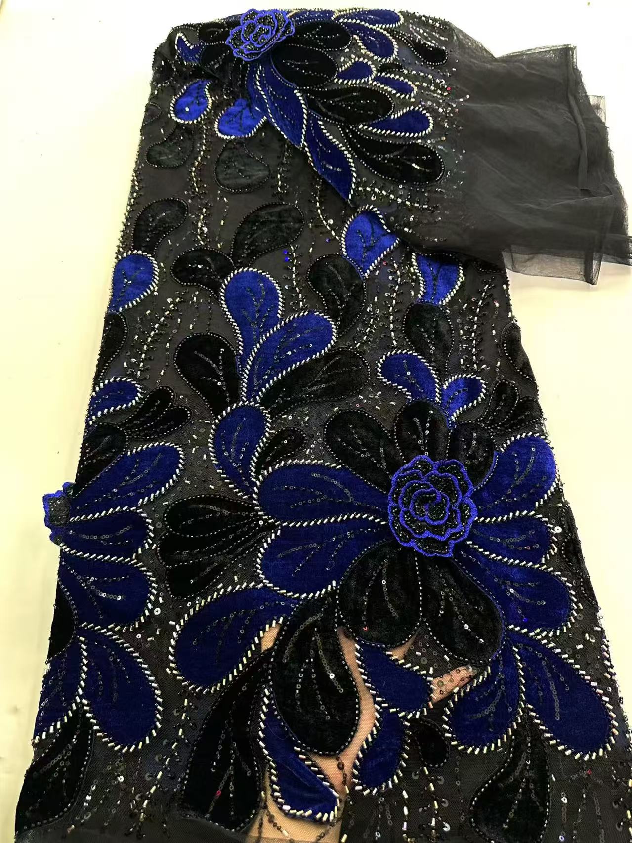 Latest African Velvet Lace Fab - Sewing Velvet Fabric incelemesi ve fiyatı