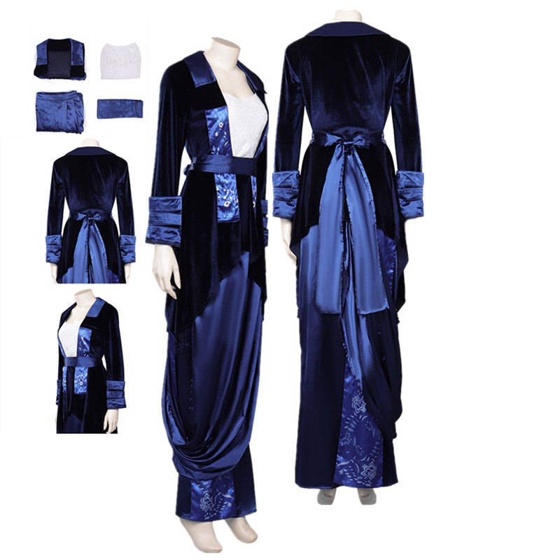 Rose DeWitt Bukater Cosplay Ti - Sewing Velvet Fabric incelemesi ve fiyatı